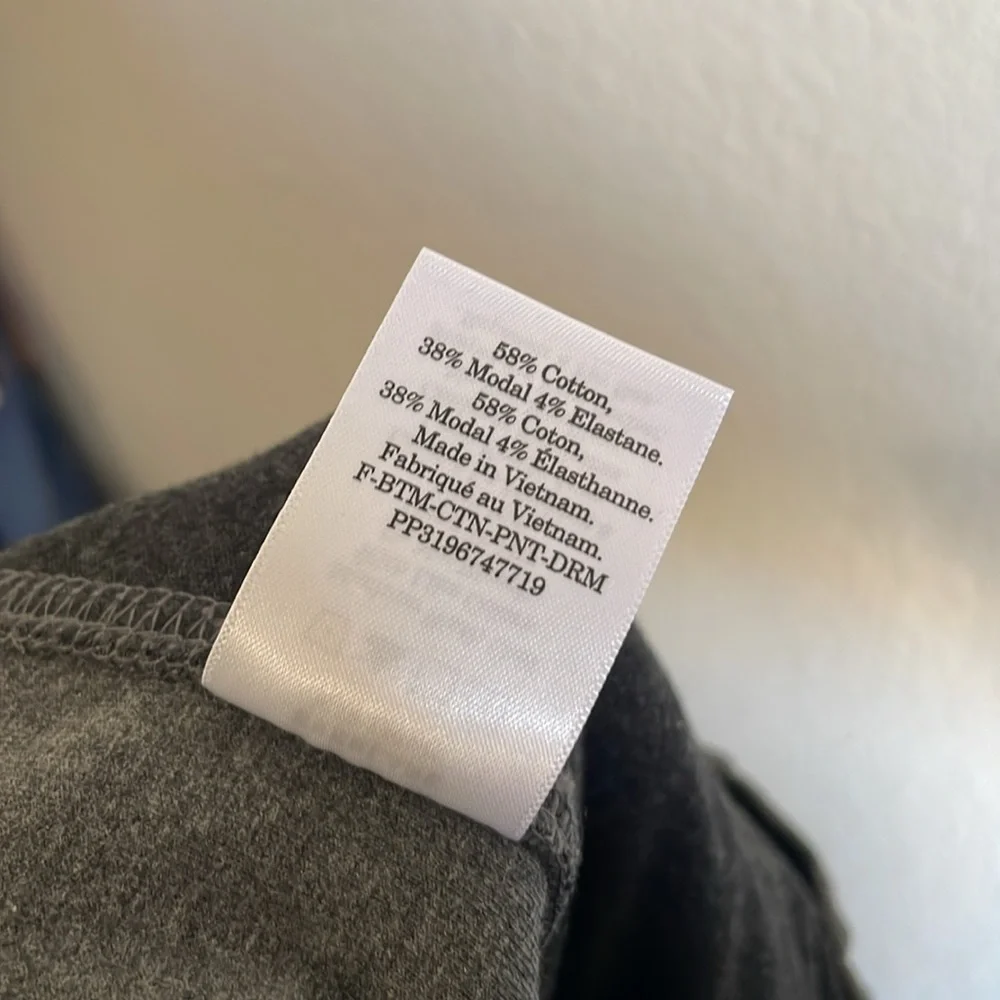 NWT Everlane The Dream Pant Center Seam Pleat Heathered Grey F-BTM-CTN-PNT - Picture 7 of 8